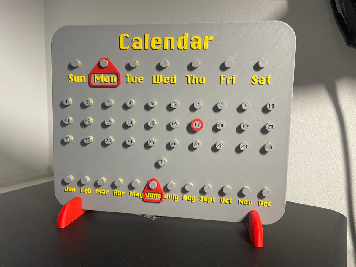 Calendrier de bureau – modèle 2 - Bureau Print