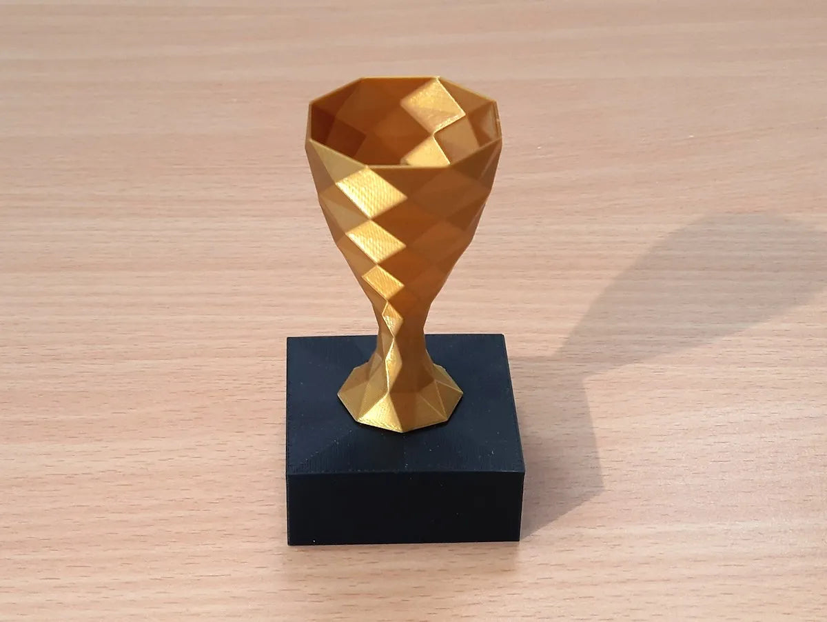 Petit trophée minimaliste (mode vase) - Sport Print
