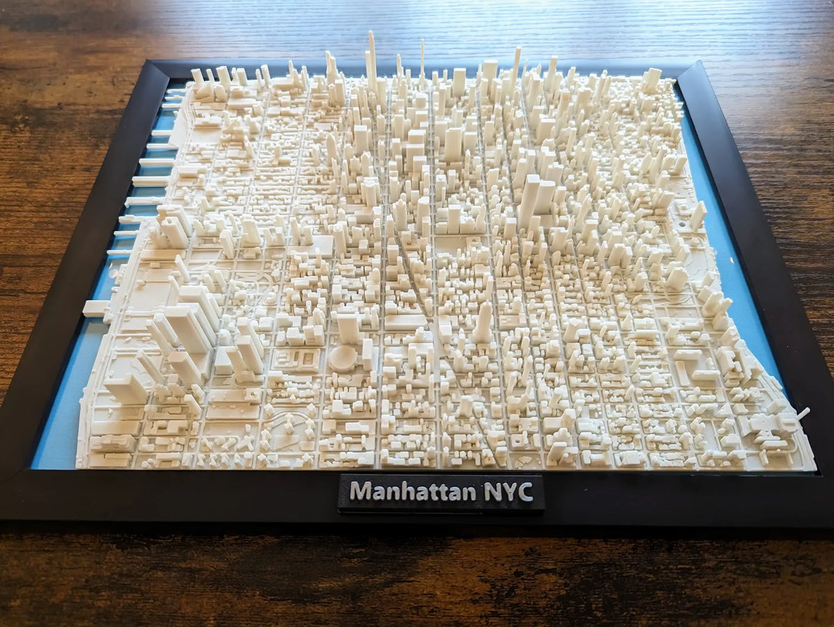 New York City Manhattan (Grand 8x10) - Art Print