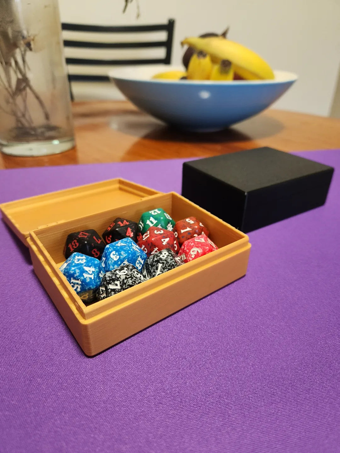 Boîte à dés pour ranger des D20 - Jeux Print