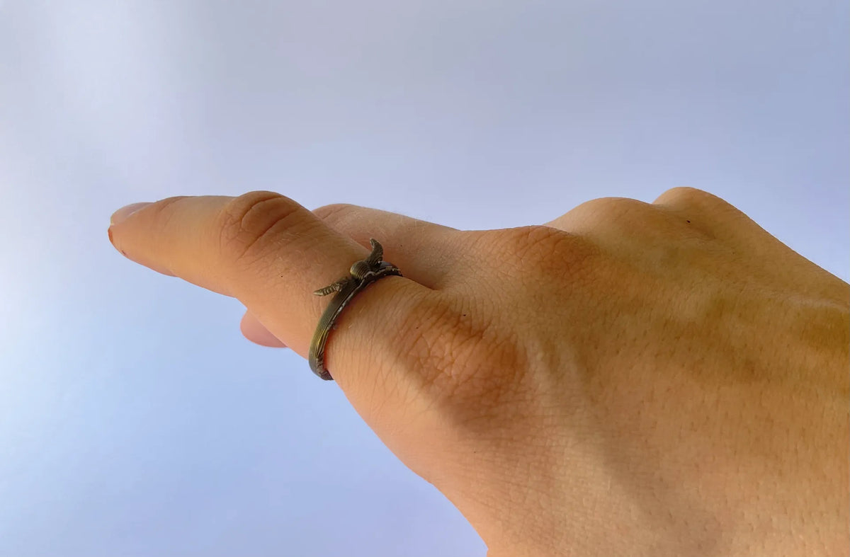 Bague Snitch Dorée Harry Potter - Bijoux Print