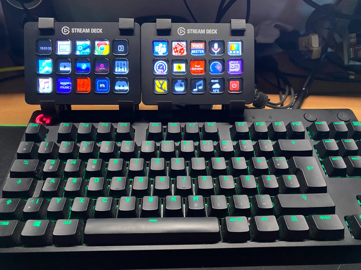 Support Logitech Pro Stream Deck MK2 - Tech Print