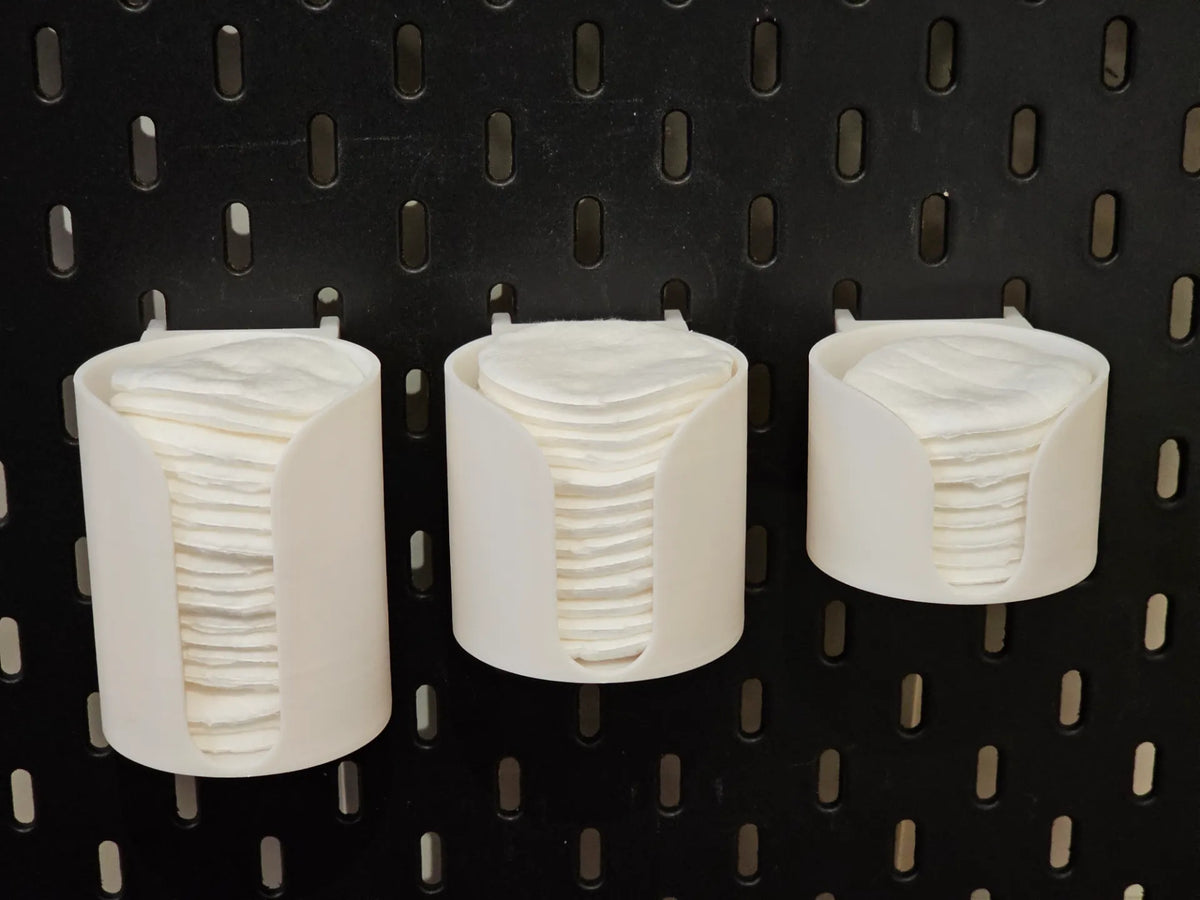 Support pour coton cosmétique pour IKEA Skadis - Beauté Print