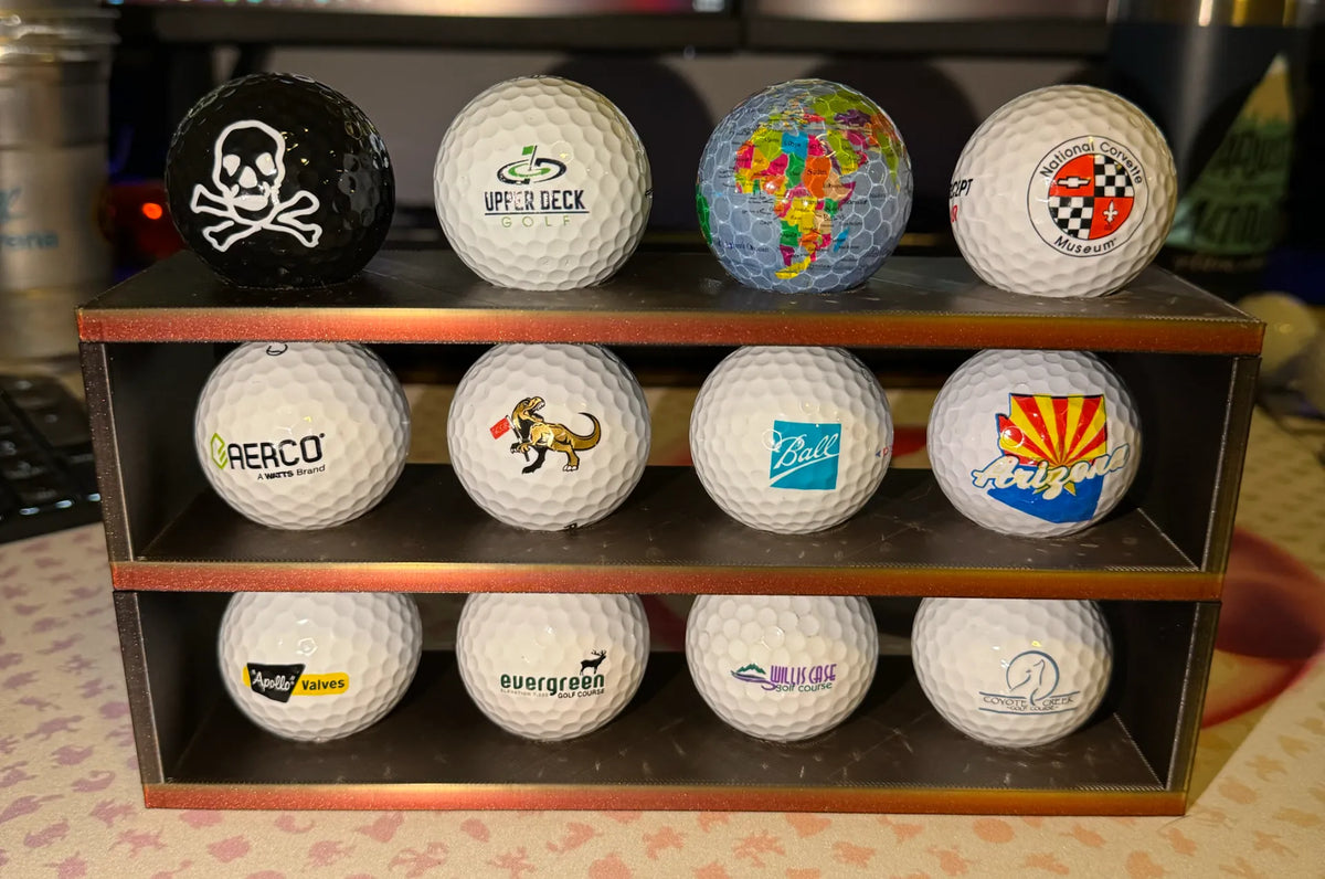 Support de balles de golf modulable/empilable - Sport Print