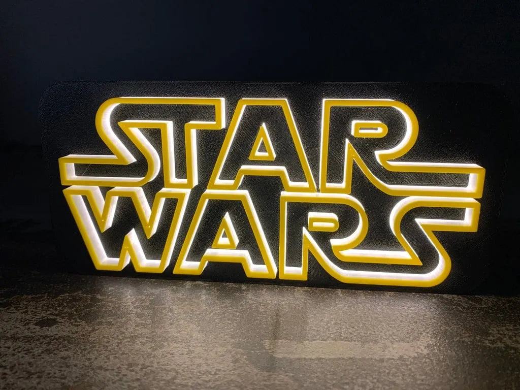 Lampe avec logo Star Wars - Lumière Print