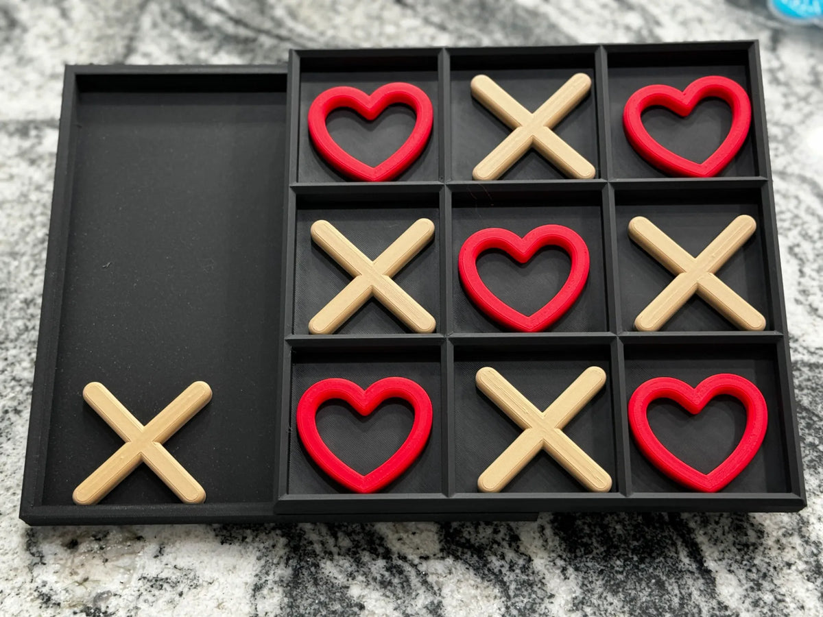 Amour Connection - Tic Tac Toe - Jeu de table - Jeux Print