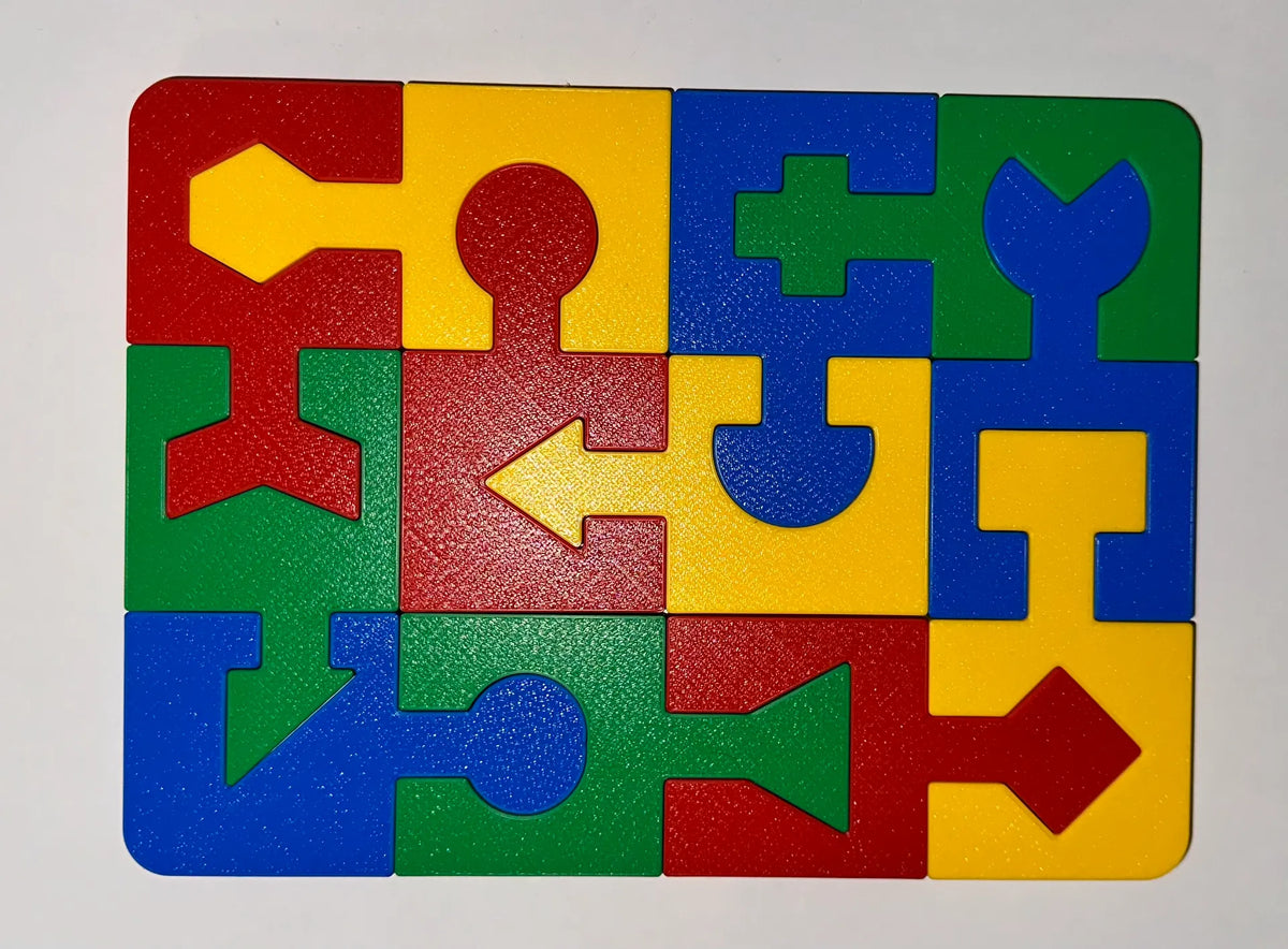 Éducation puzzle pour enfants - Bébé Print