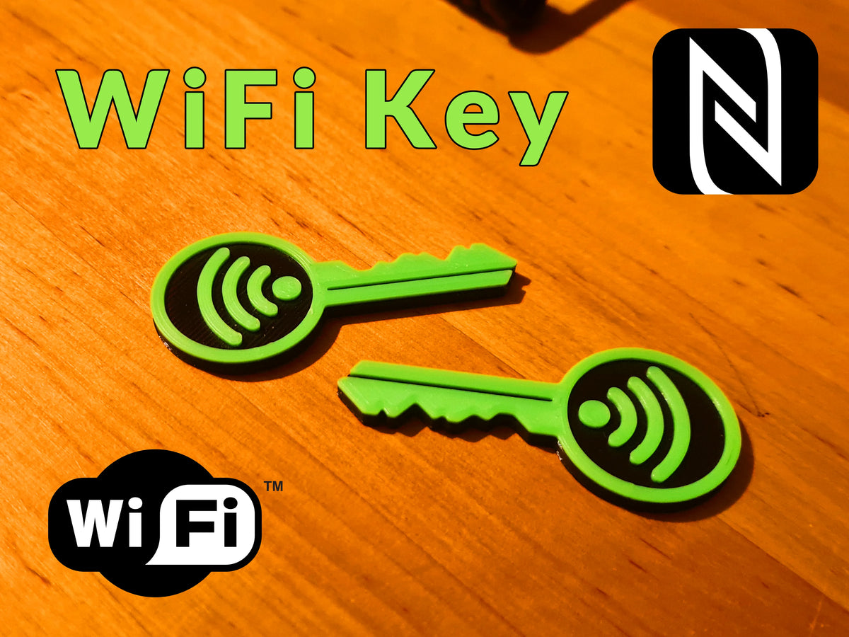 Clé de mot de passe WiFi NFC (Wlan Schlüssel) - NFC Print