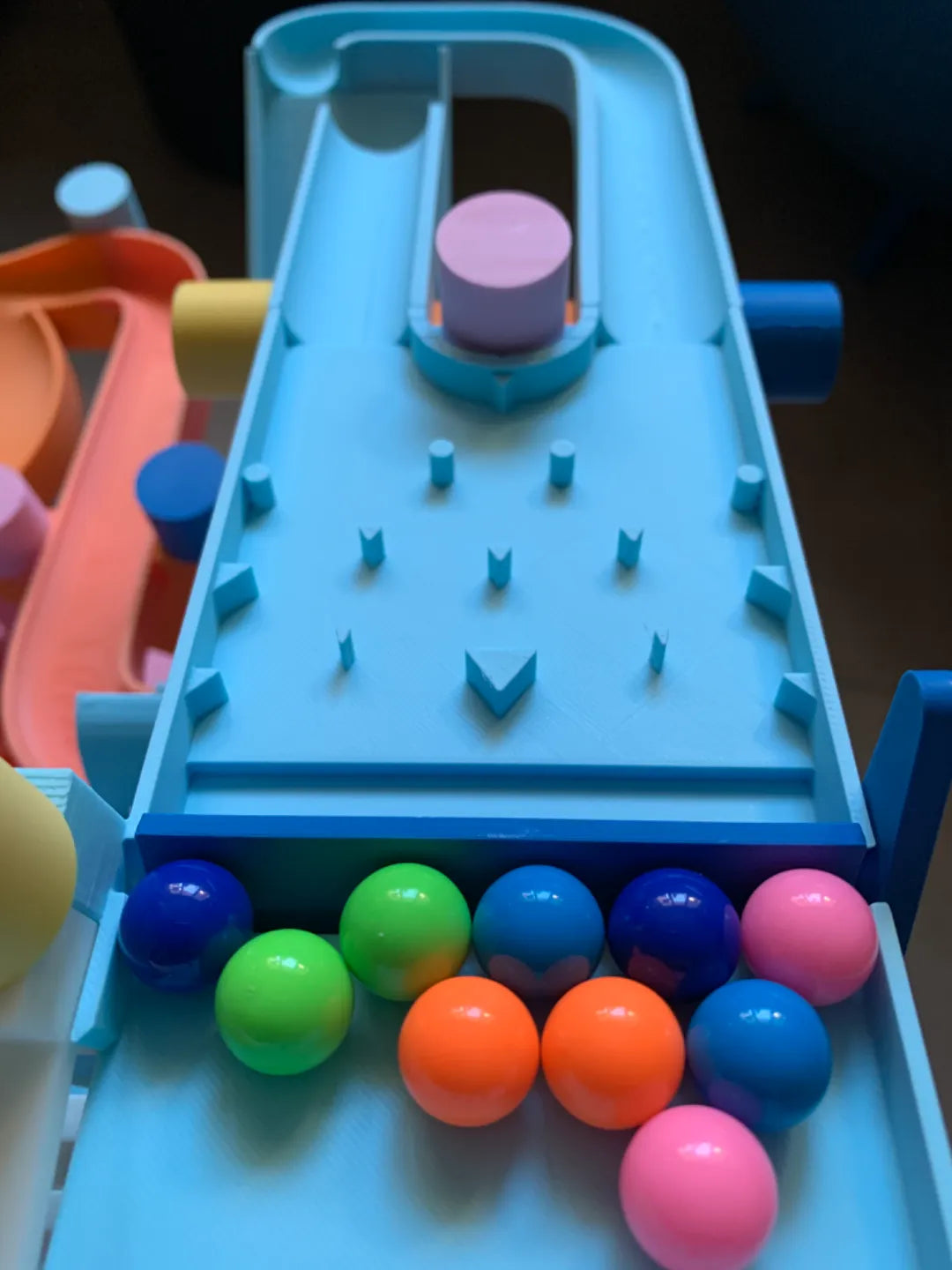 Plateforme de lancement Marble Run 003 / Poteaux repensés - Jeux Print