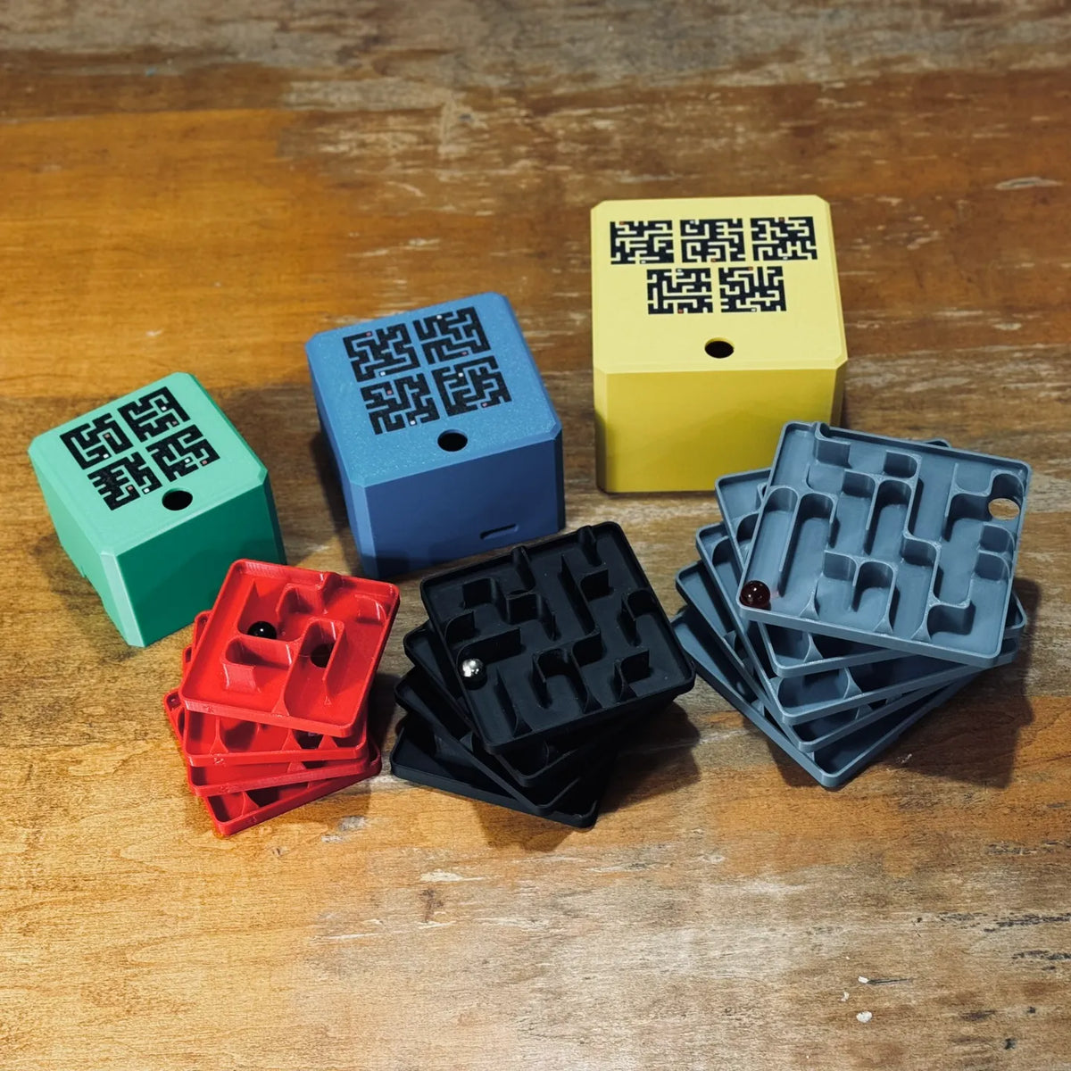 Boîte de labyrinthe à billes - Jeux Print