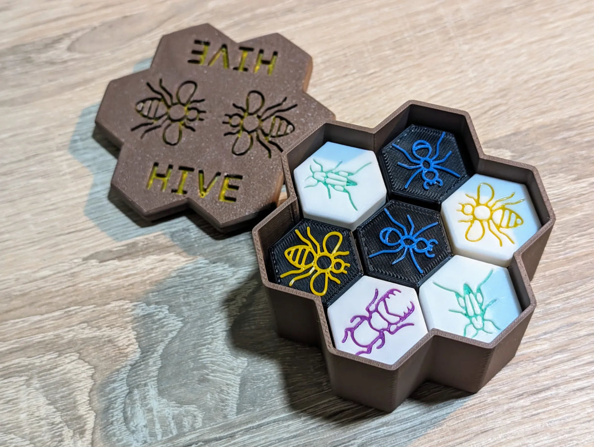 Boîte de jeu de société HIVE incluse - Jeux Print