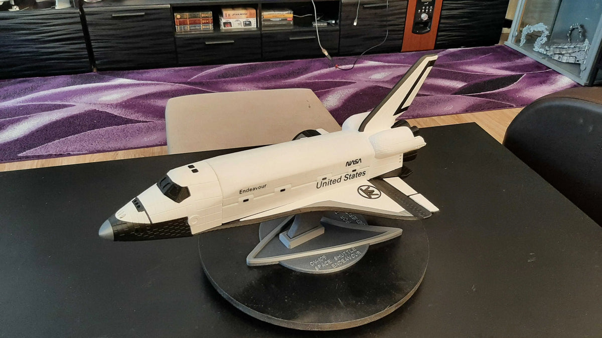 Navette spatiale Endeavour - Maquette Print