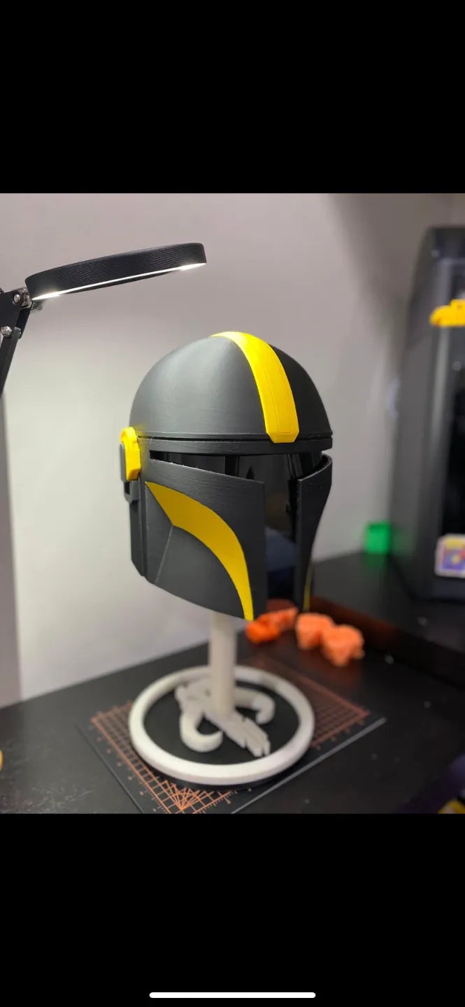 Casque Mandalorien Coloré - Cosplay Print