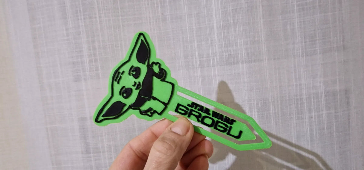 Star Wars Grogu THE Mandalorian marque-page starwars - Geek Print