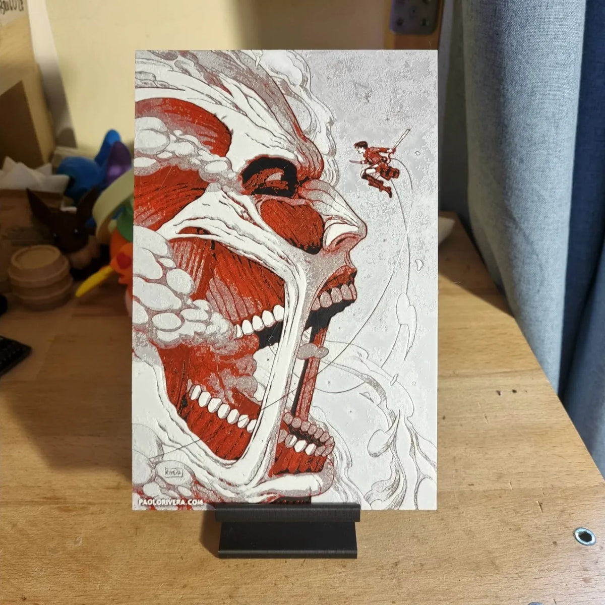 Eren Jaeger L'Attaque des Titans L'Attaque des Titans - Geek Print