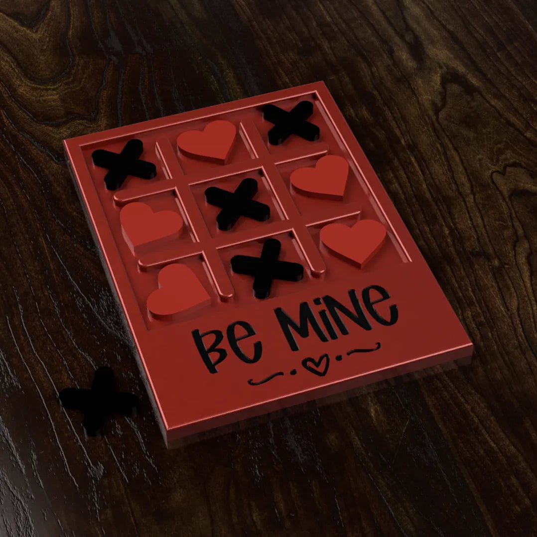 Tic-Tac-Toe de la Saint-Valentin - Jeux Print