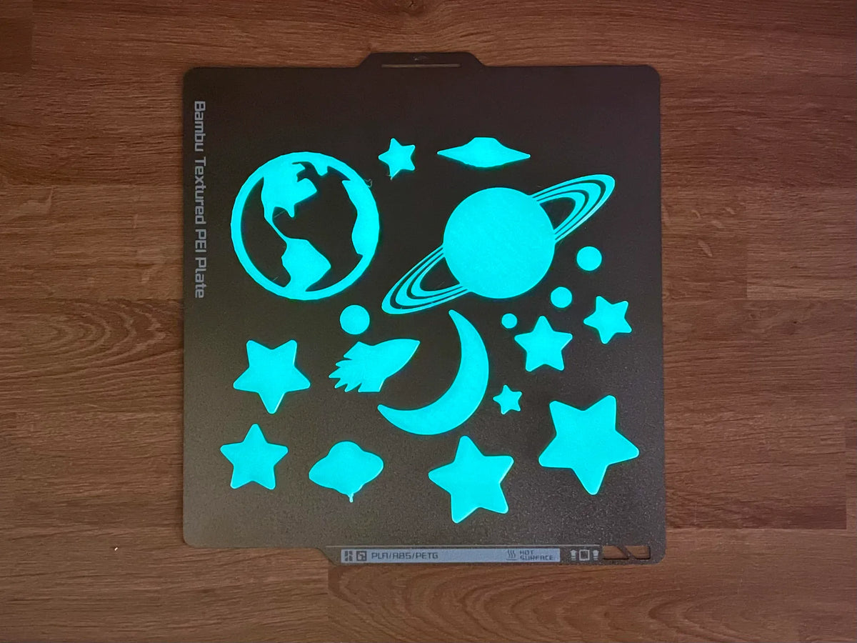 Briller dans le ciel nocturne - Lumière Print