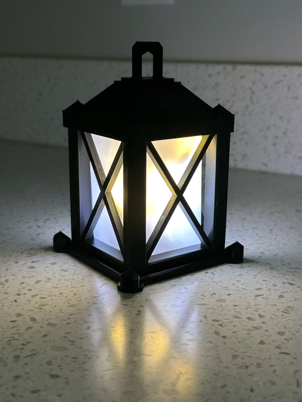 Lanterne Décorative - Décoration Intérieure / Extérieure - Lanterne LED - Lumière Print