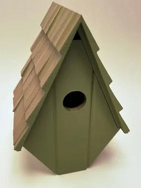 Nichoir pour Hirondelle à ailes bleues - Bois - Outdoor Print
