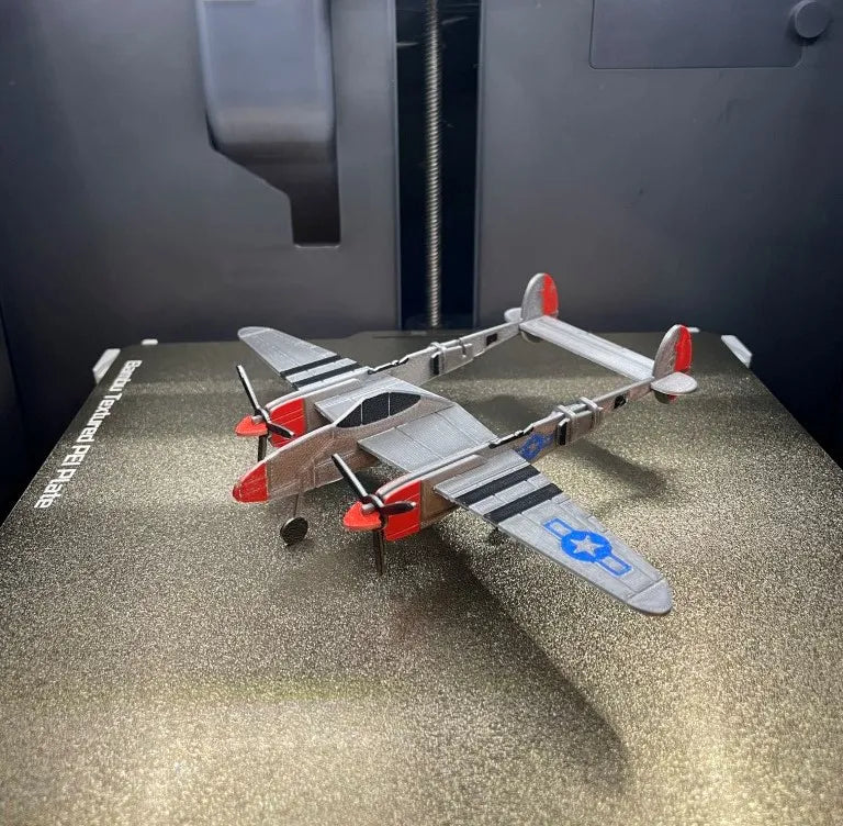 Kit de montage Lockheed P-38 Lightning - Maquette Print