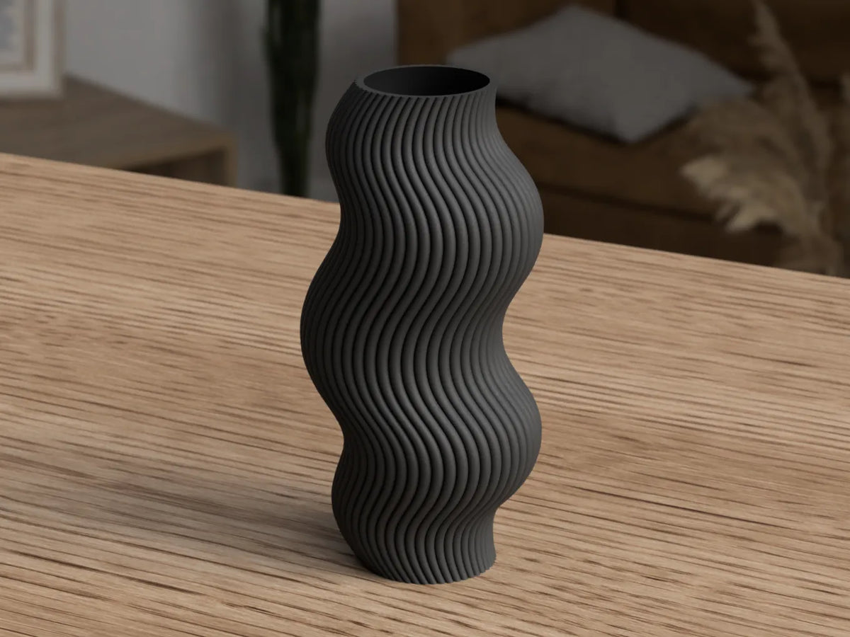 Vase ondulé moderne - Maison Print