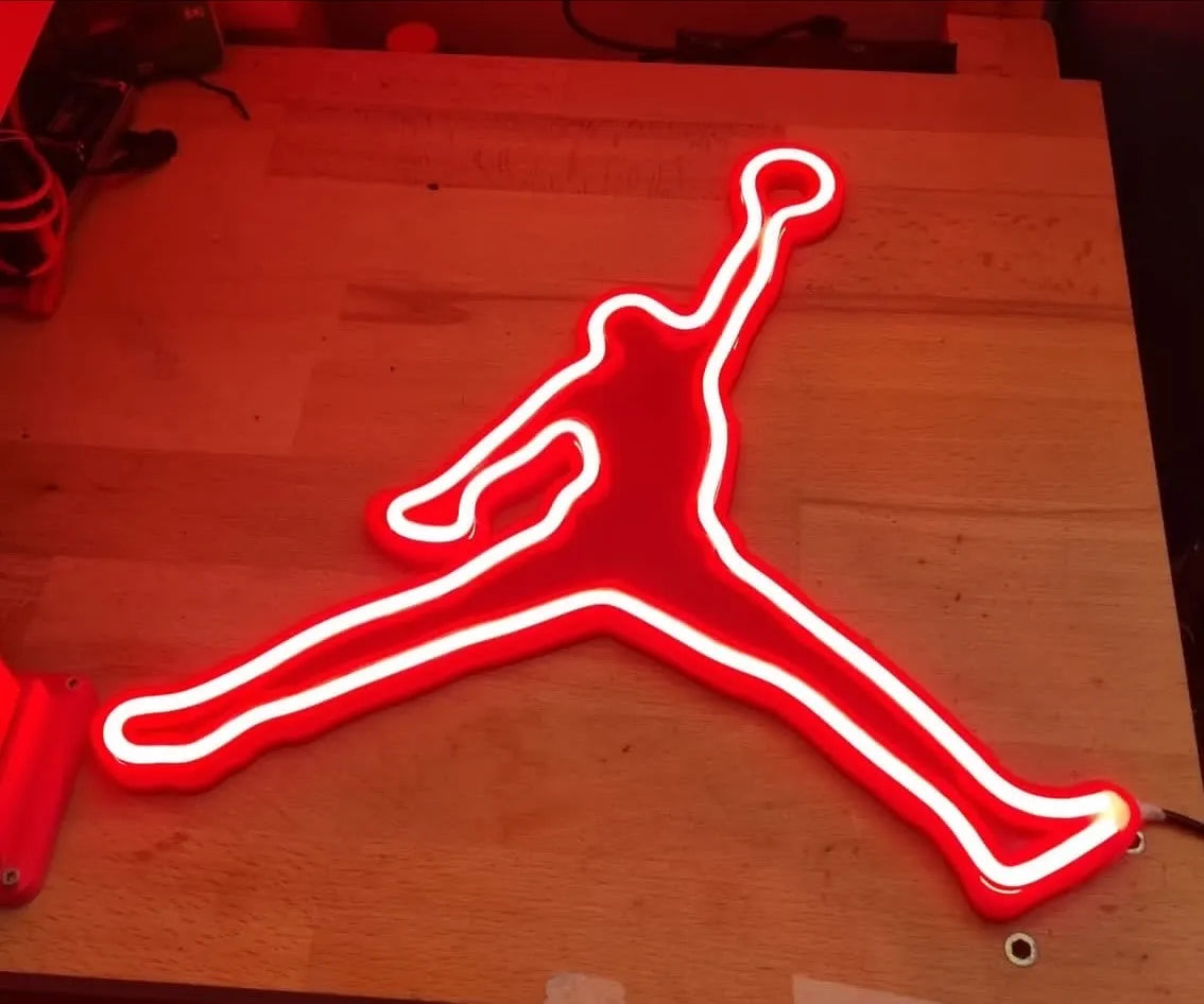 Lampe néon jordan - Geek Print