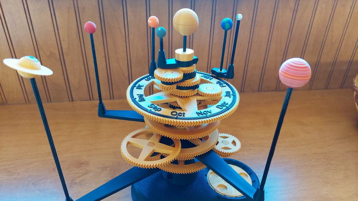 Planétarium mécanique (Orrery) - Science Print