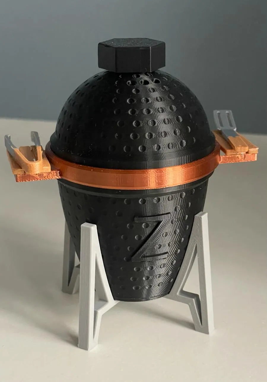 Sélénium et poivrière en forme de barbecue - Cuisine Print