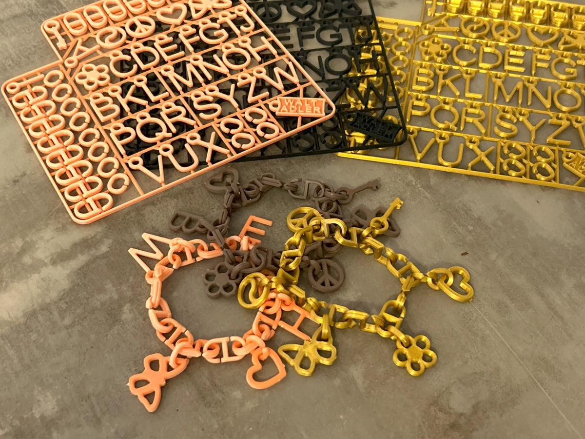 Kit de fabrication de bracelets à breloques 33 - Bijoux Print