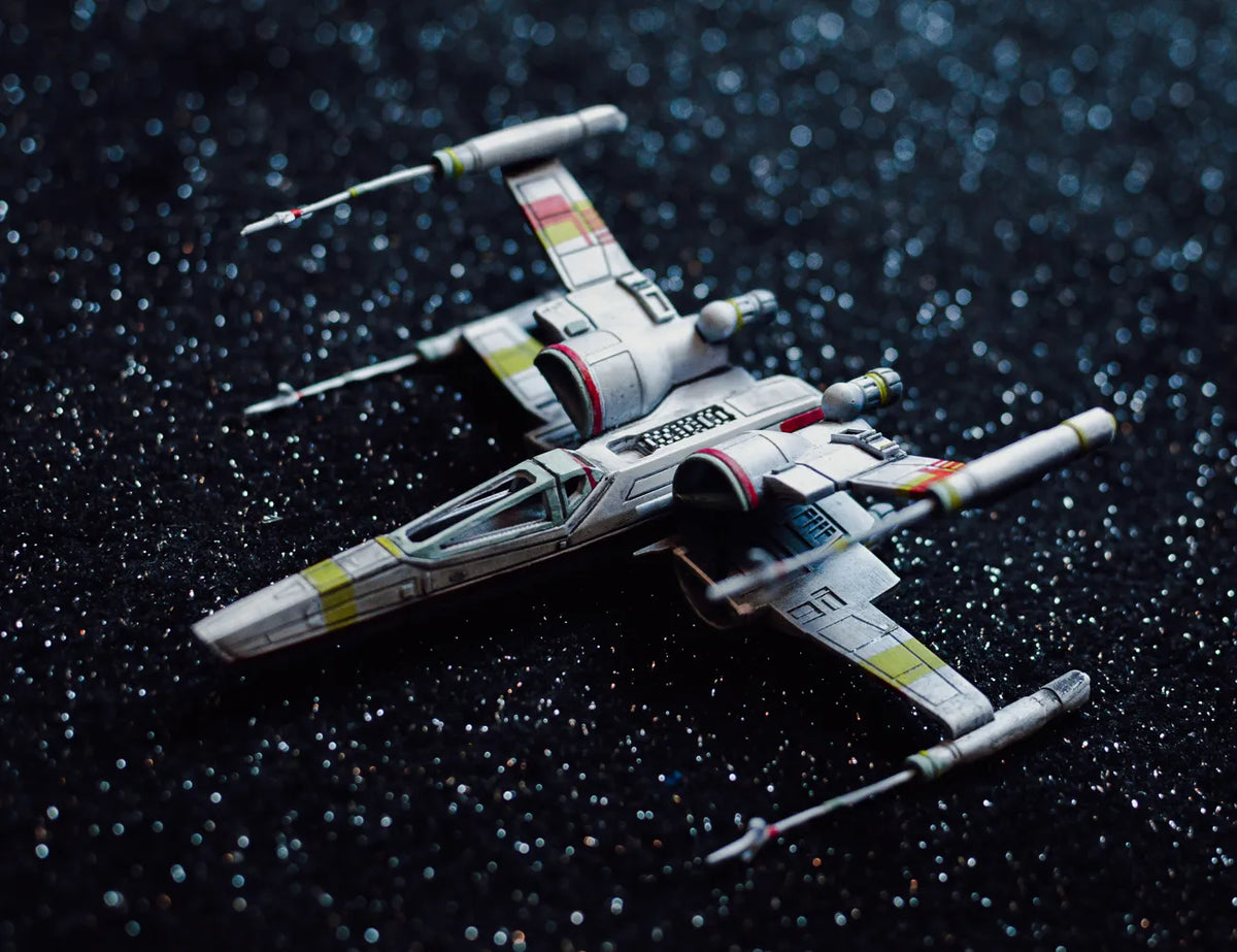 T-70 X-Wing Starfighter - Vaisseau spatial Star Wars - Geek Print