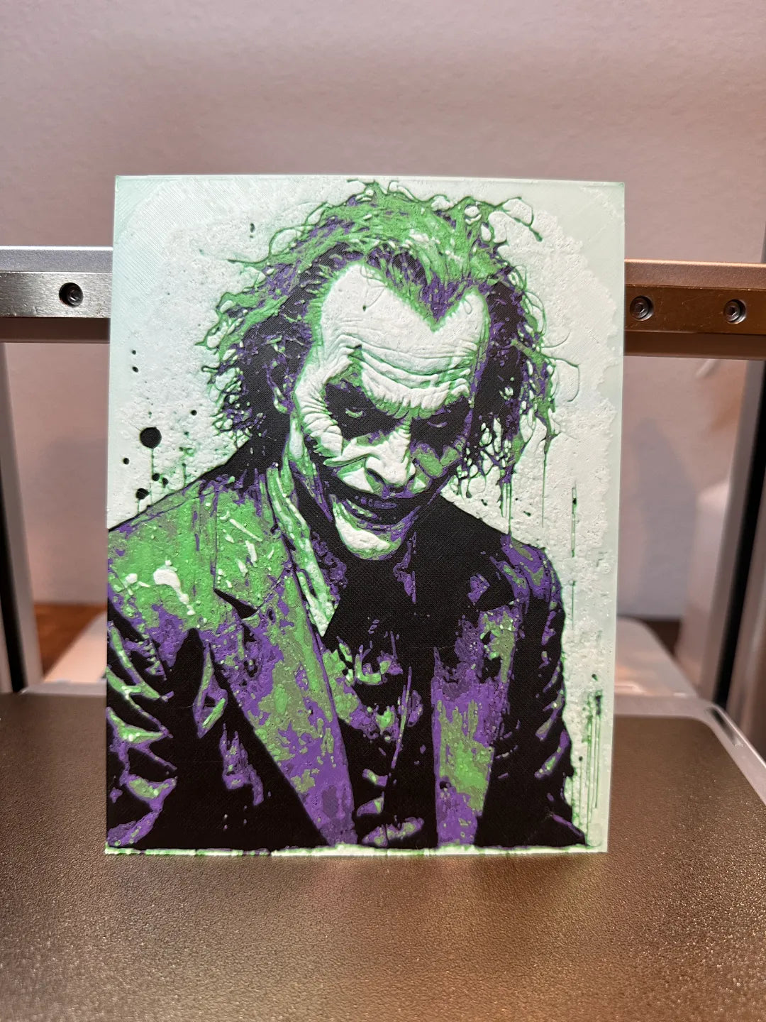 Joker (Ledger) Forgé avec Hue - Geek Print