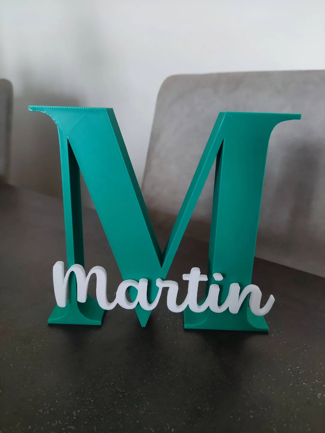 Lettres – modèle 2 - Art Print