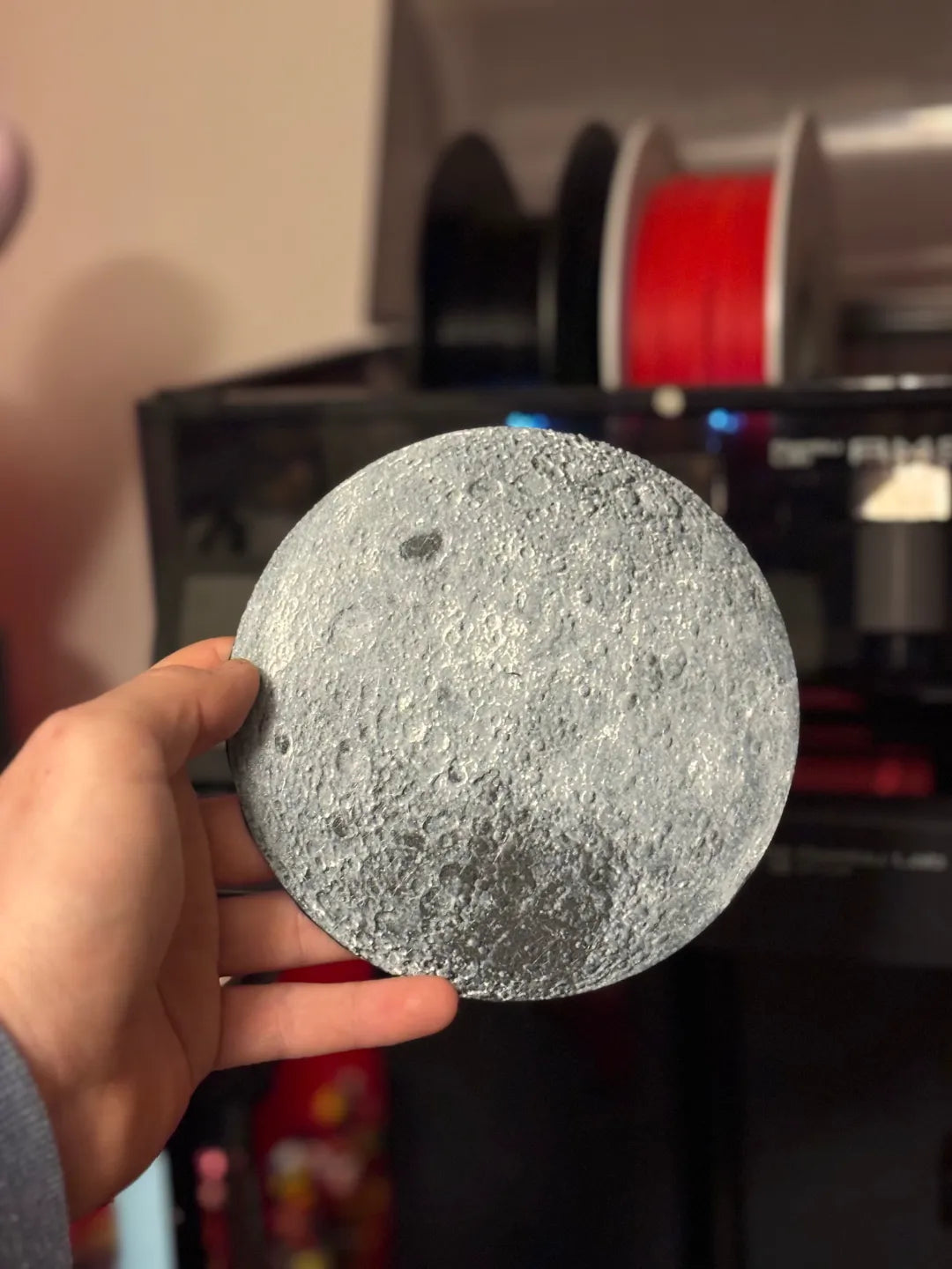 Face cachée de la Lune - Hueforge - Art Print