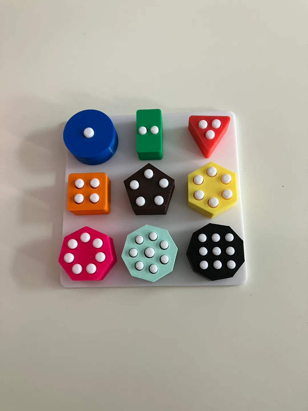 Jeu de logique et de dextérité Montessori pour les nombres - Bébé Print