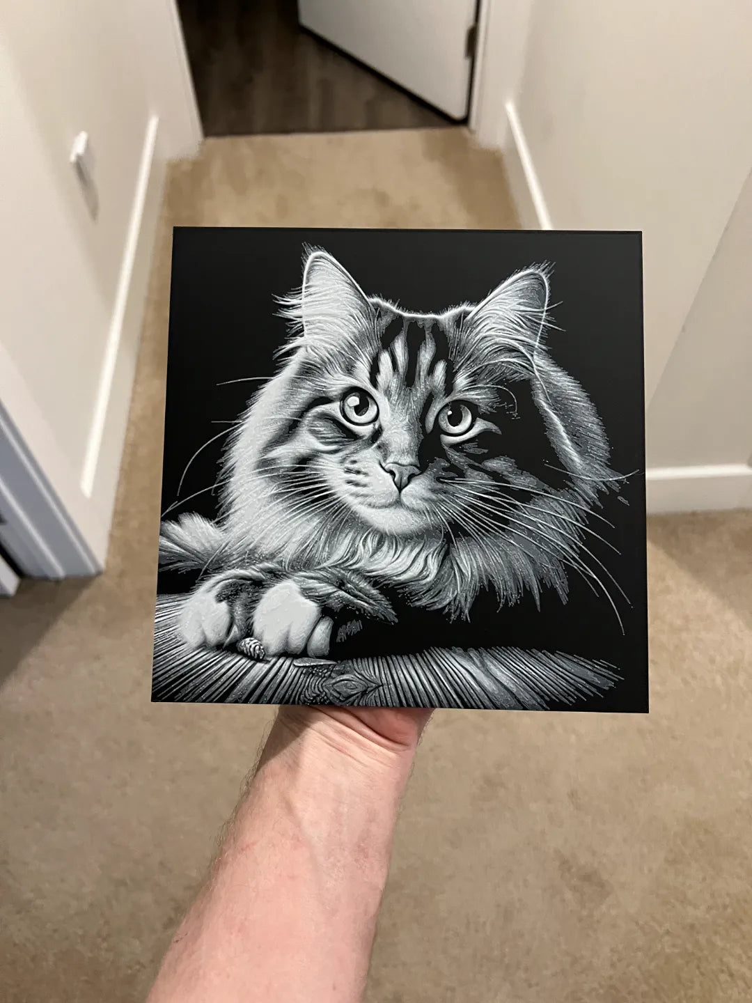 Chat Hueforge – modèle 2 - Art Print