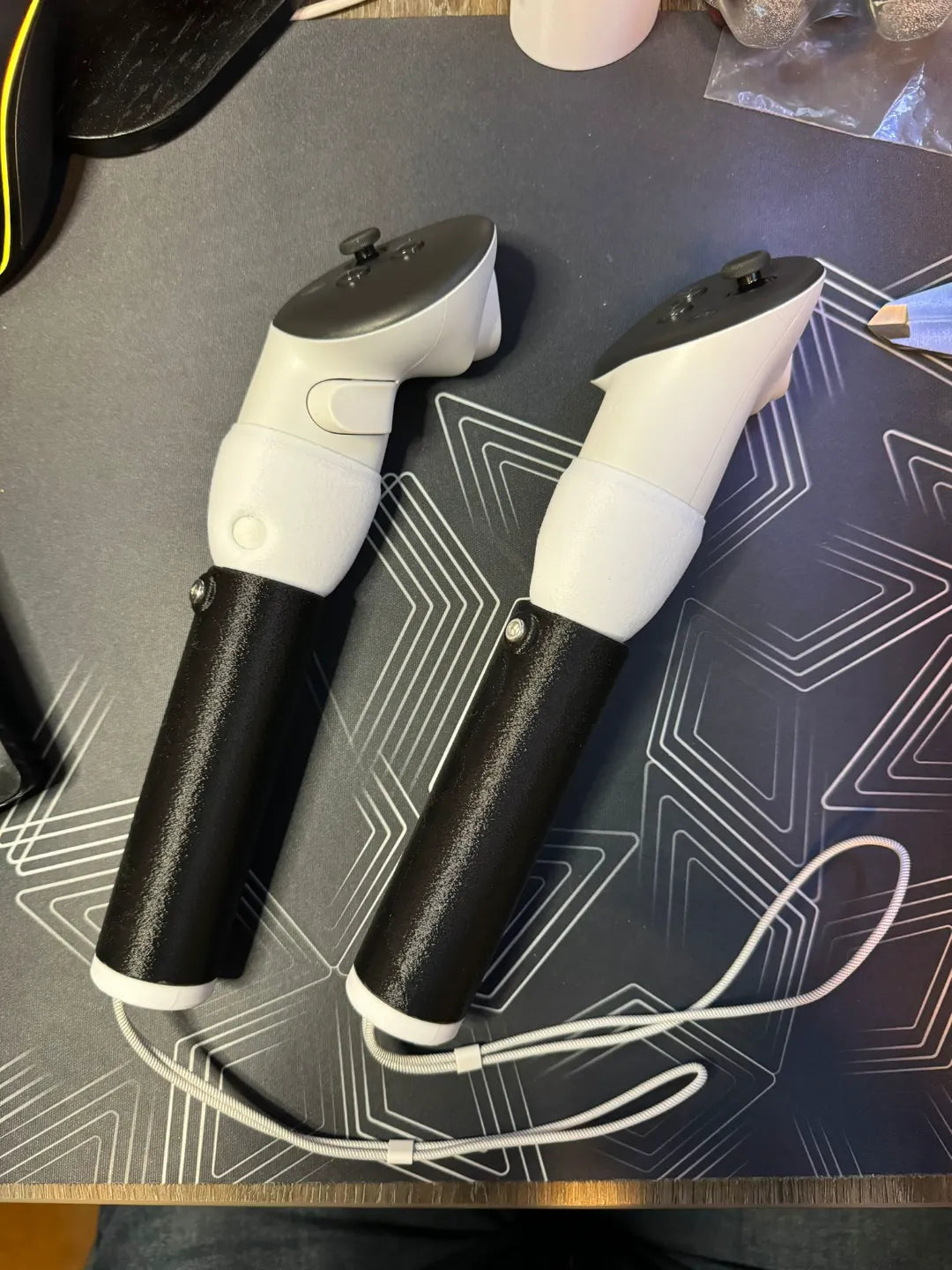 Quête 3 - Poignées de Sabre Modulaires (Jeux BeatSaber) - Tech Print