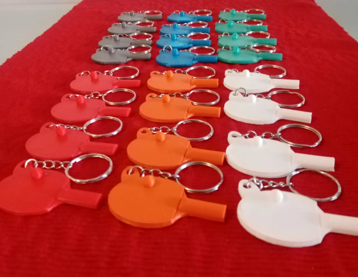 Porte-clés ping-pong-tennis de table - Sport Print