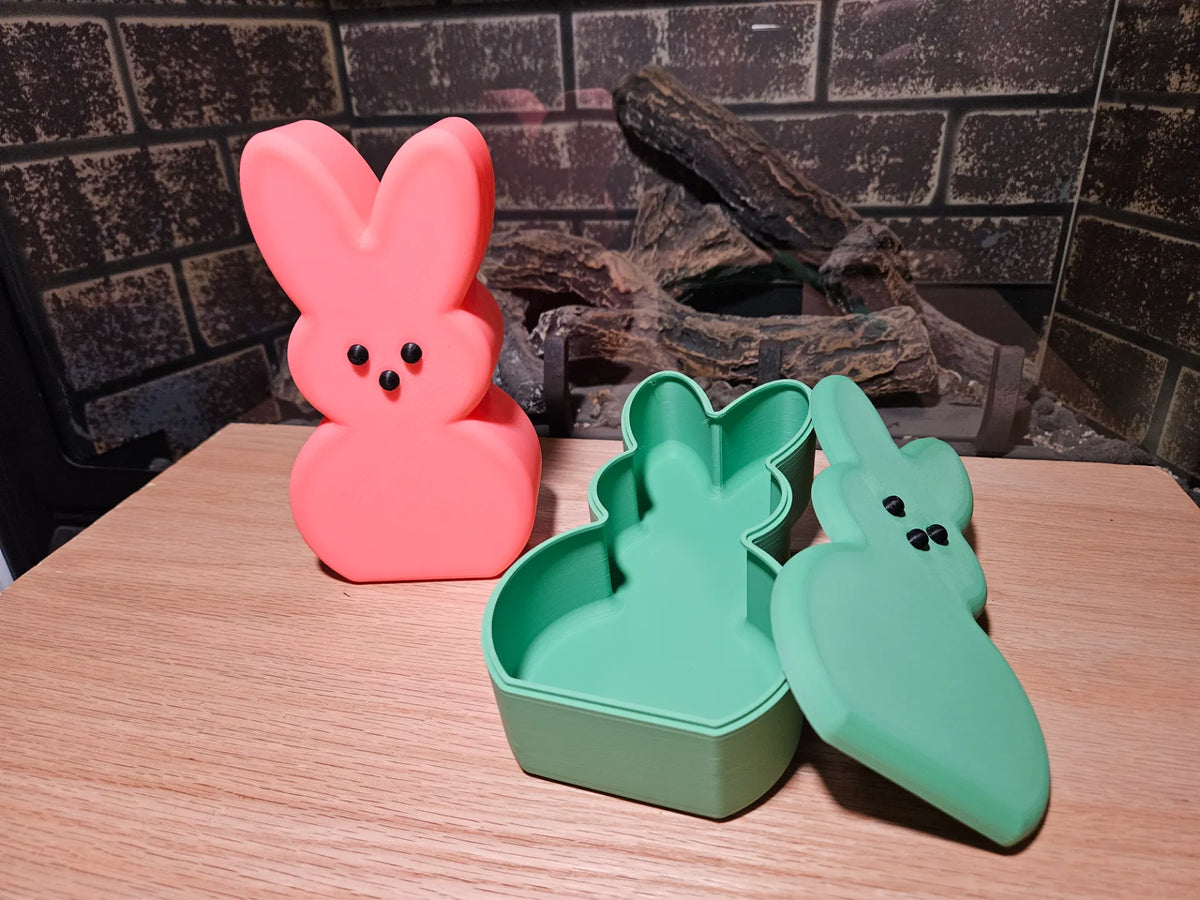 Lapin de Pâques géant Peeps - Figurine et boîte - Figurine Print