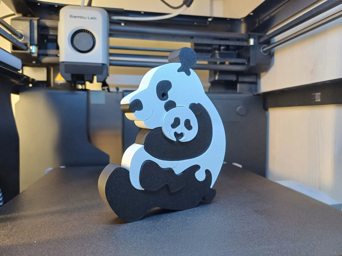 Puzzle de panda pour enfants - Bébé Print