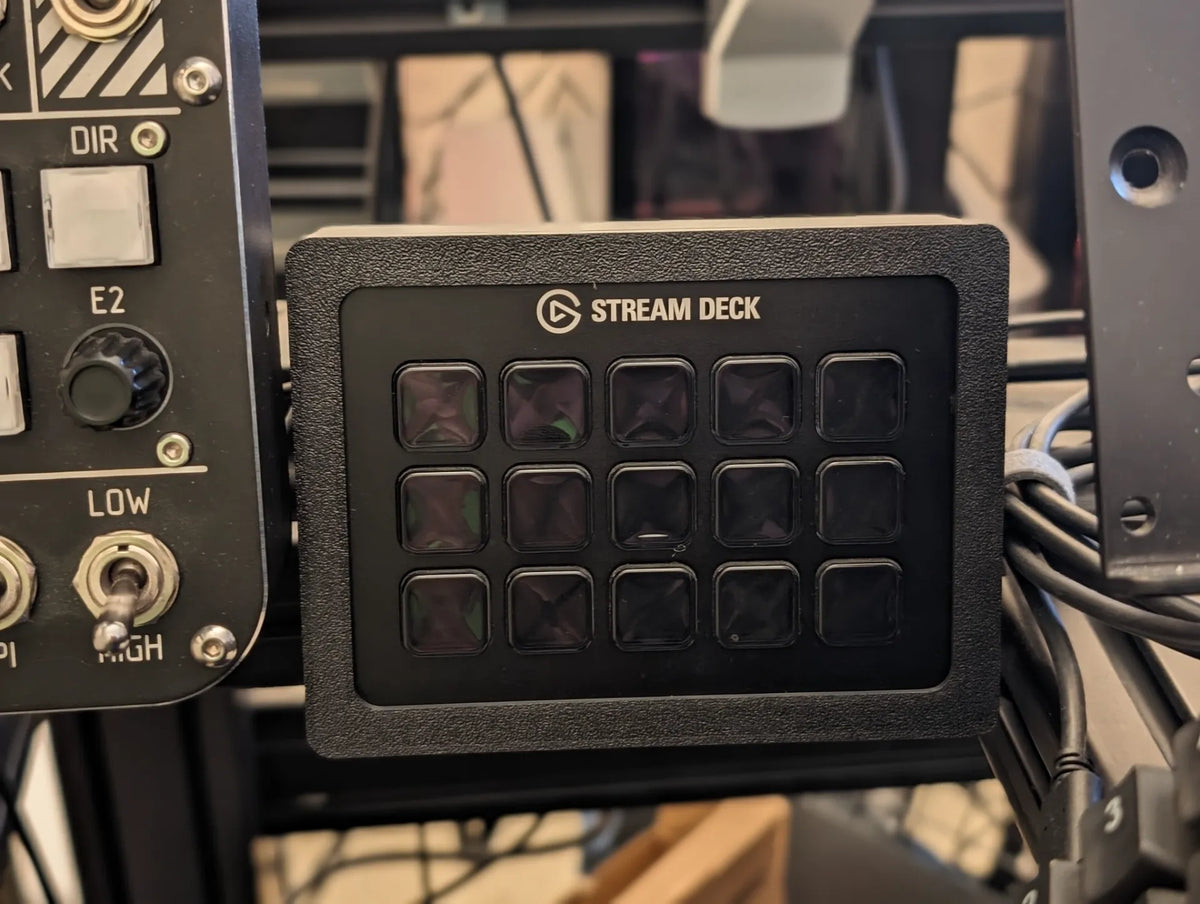 Support de Sim Rig pour Stream Deck - Tech Print
