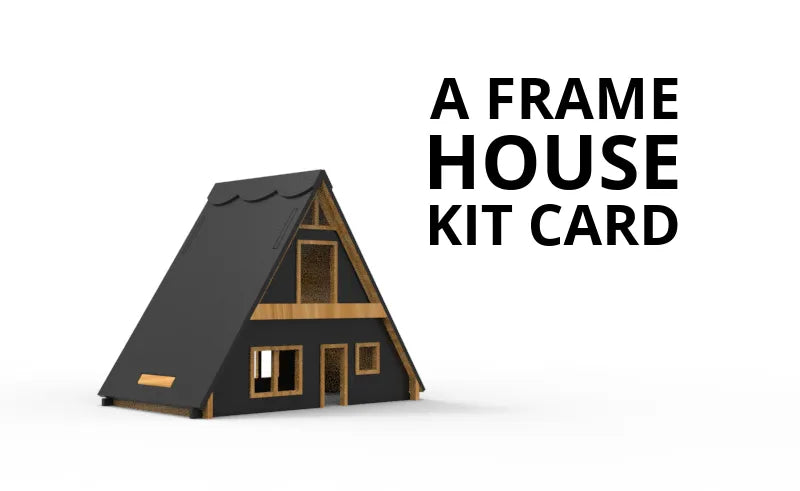 Kit de Maison en A-Frame - Maquette Print