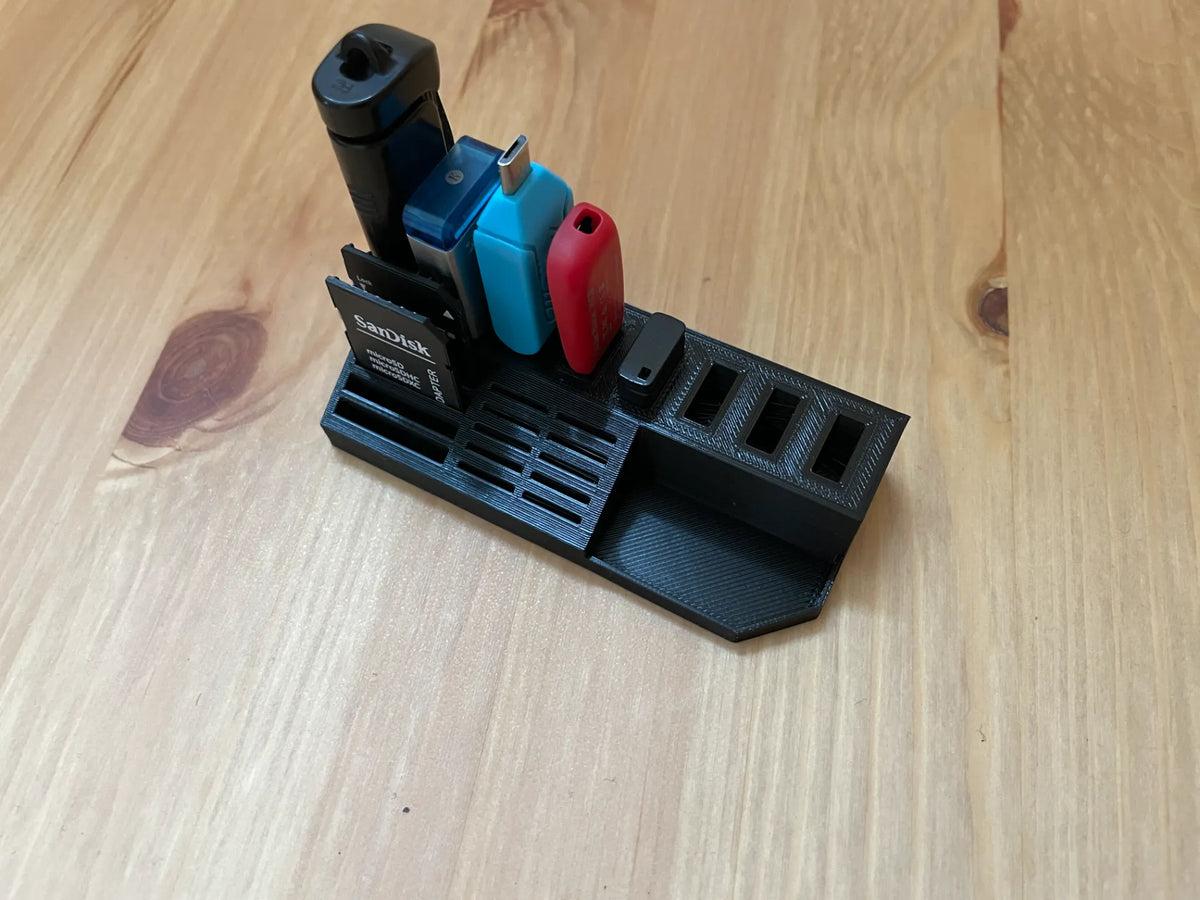 Support pour carte USB, MicroSD et SD - Bureau Print
