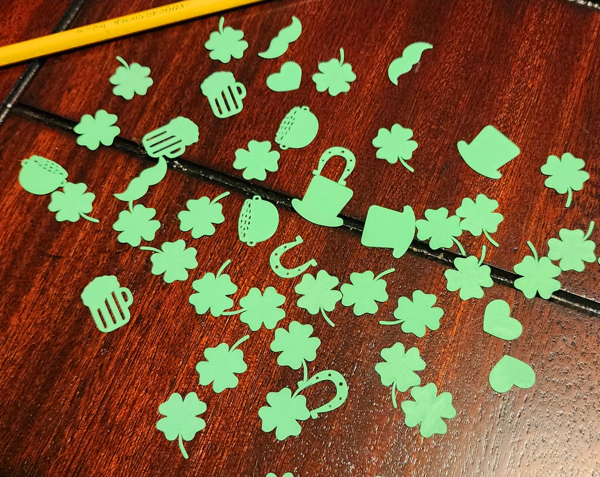 Jour de la Saint-Patrick Confetti - Fêtes Print