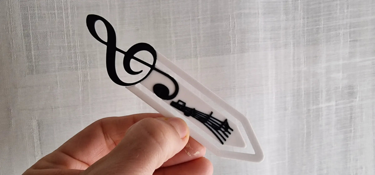 Signet de musique Marcador Nota Musical - Music Print