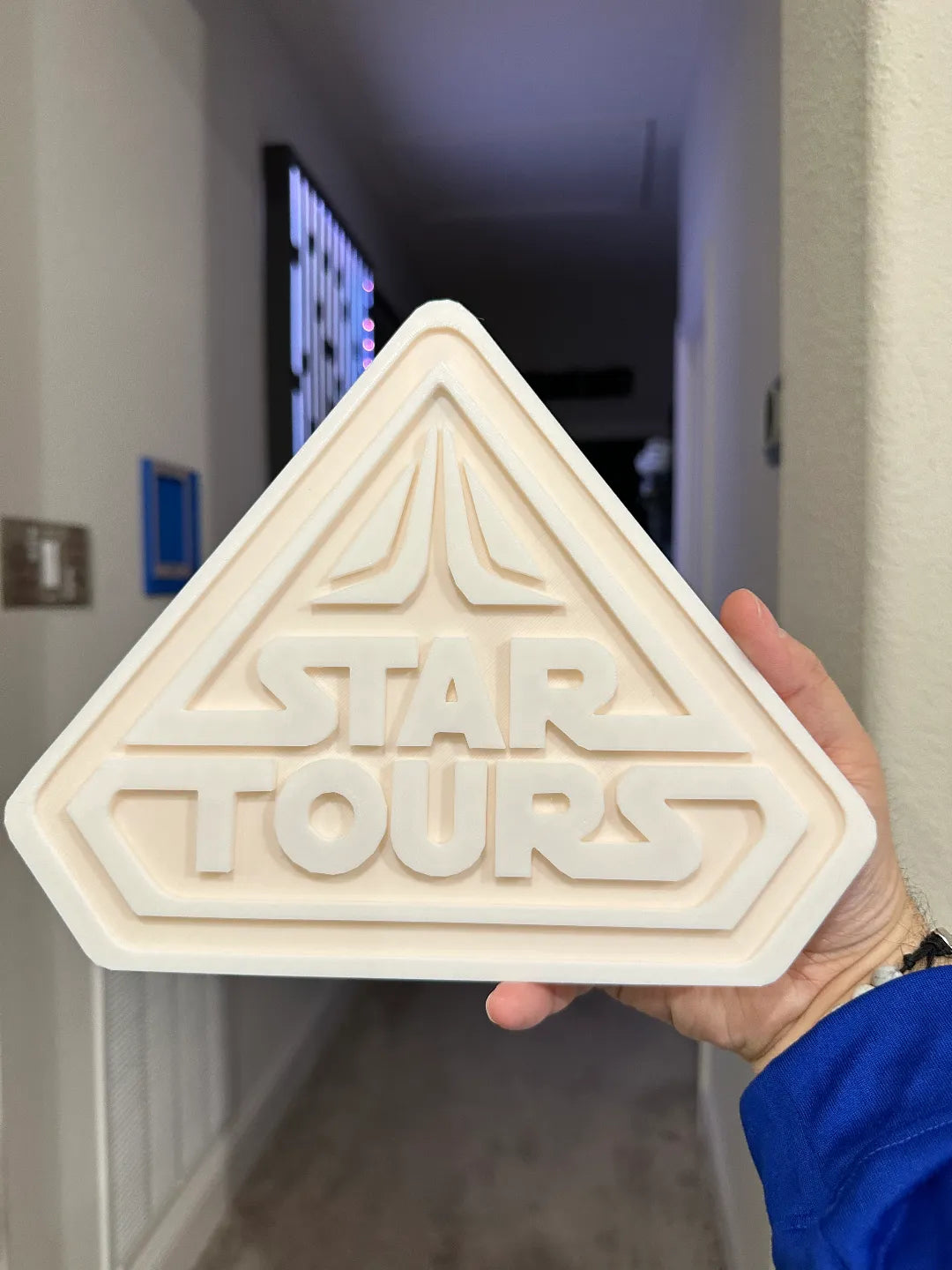 Plaque Murale Star Tours - Tech Print
