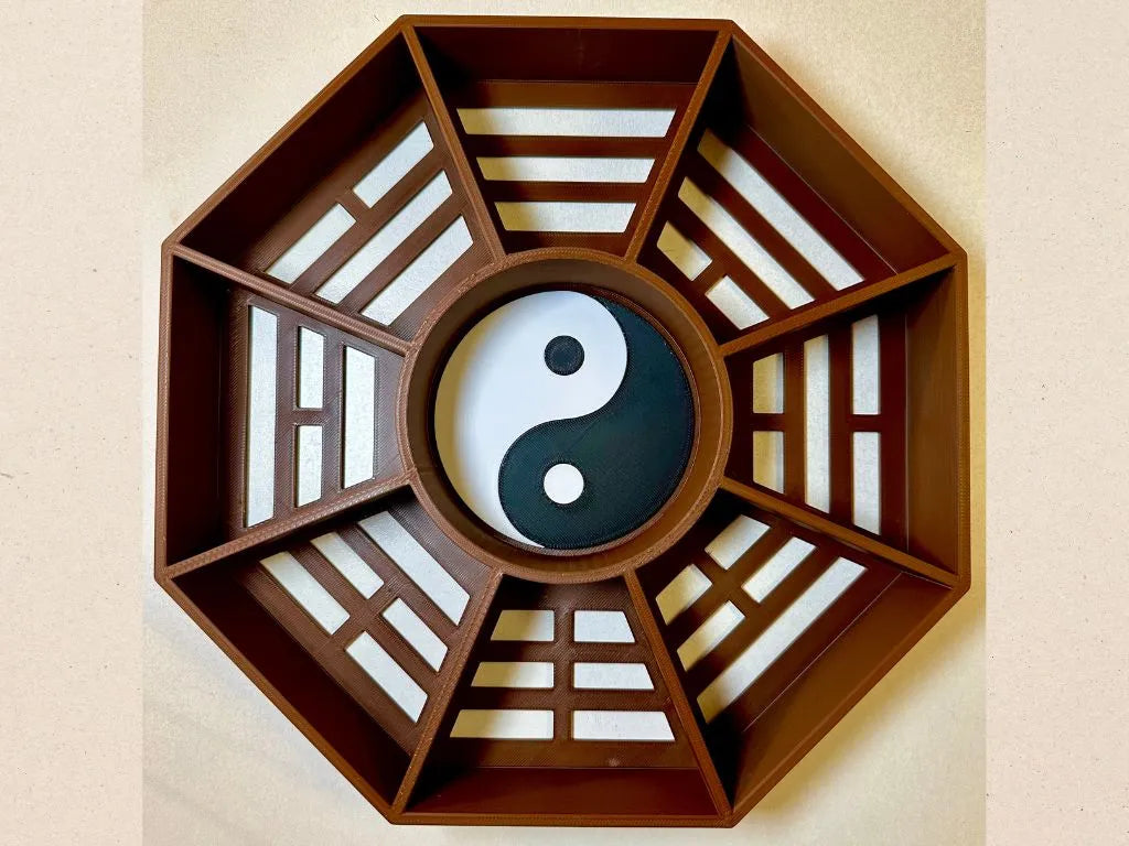 Organiseur de sachets de thé Yin Yang - Art Print