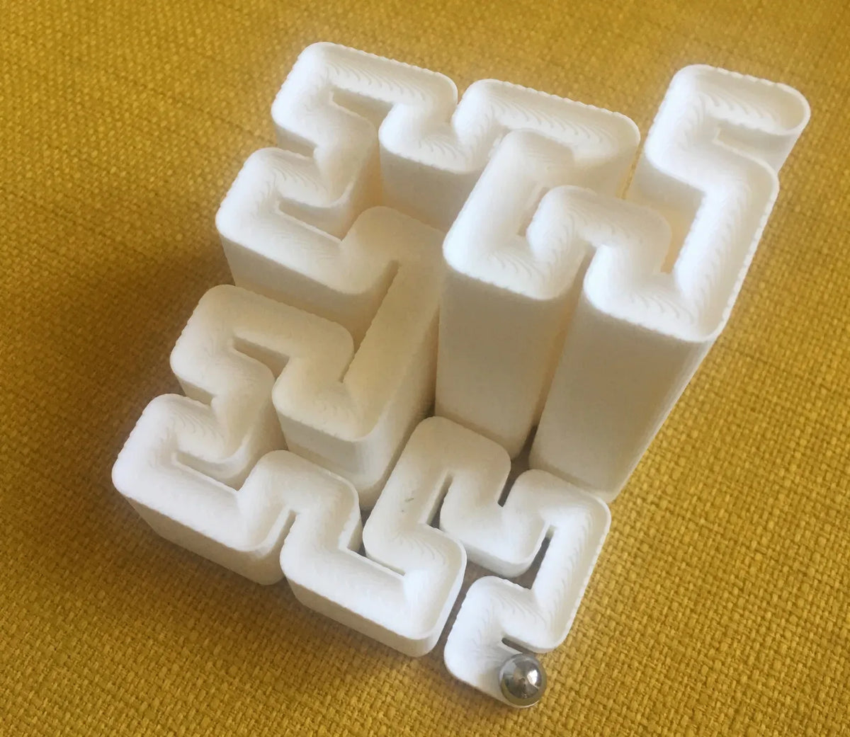 Courbe de Hilbert Marble Run - Jeux Print