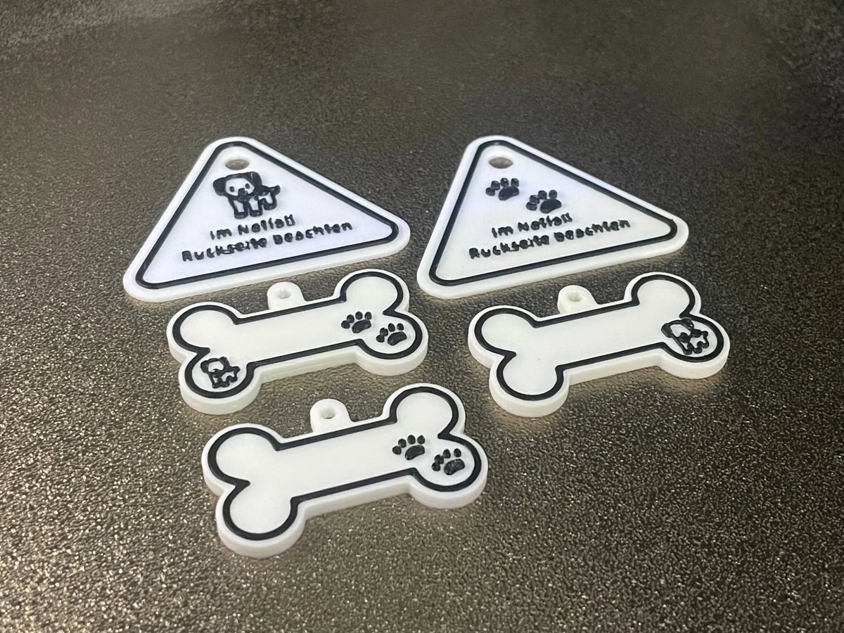 Plaques/Personnalisables / Plaque d'identification / Plaque de nom de chien - Pet Print
