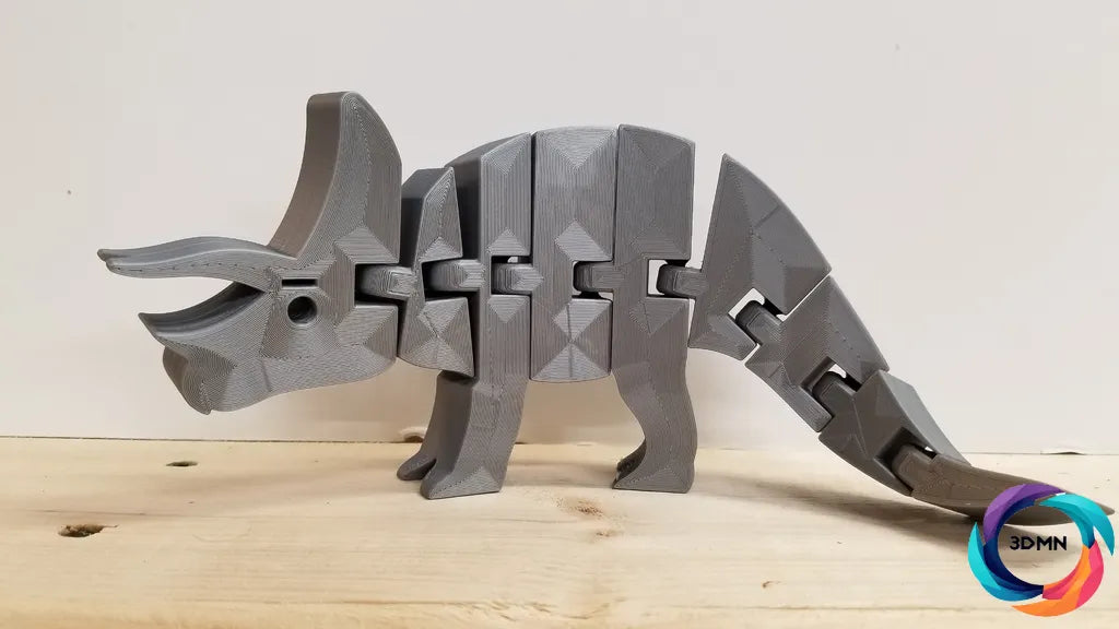 Adorable Tricératops Flexible - Geek Print