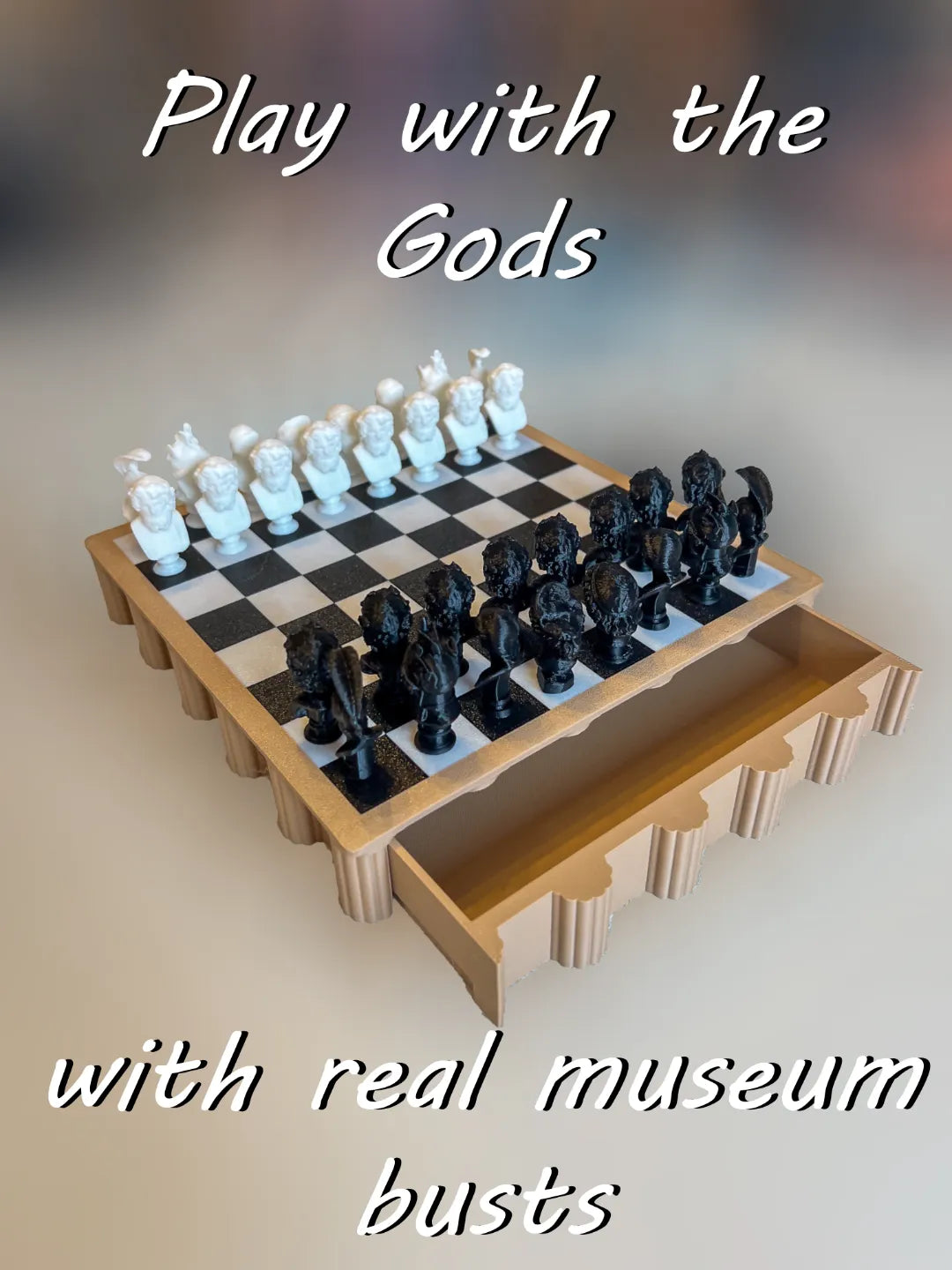 Échiquier des Dieux Grecs - Jeux Print